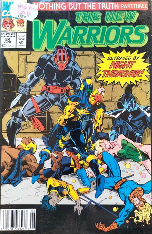 Vintage Marvel Comic - The new Warriors