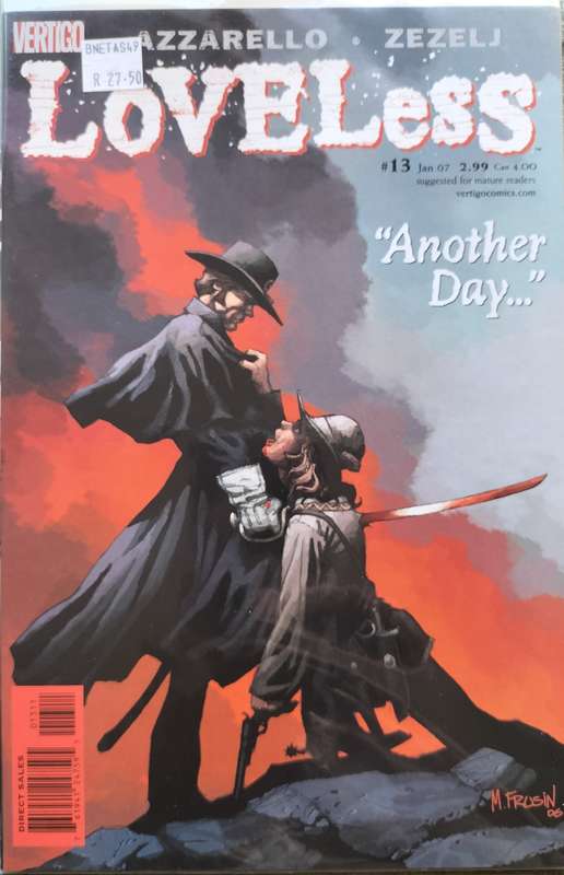 Vintage Vertigo Comic - Loveless #13