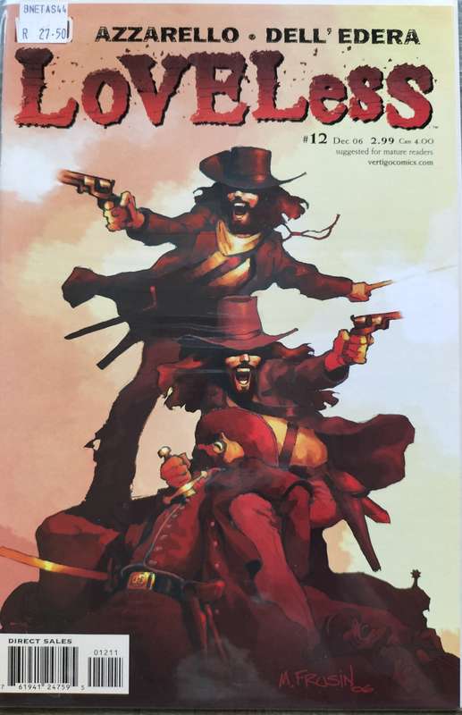 Vintage Vertigo Comic - Loveless #12