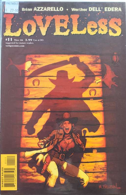 Vintage Vertigo Comic - Loveless #11