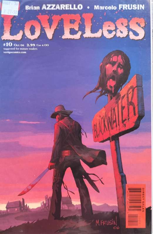 Vintage Vertigo Comic - Loveless #10