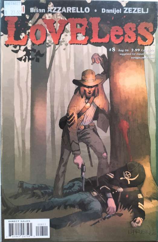 Vintage Vertigo Comic - Loveless #8