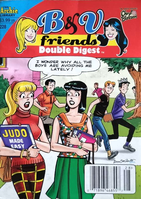 B & V  Friends double digest comic