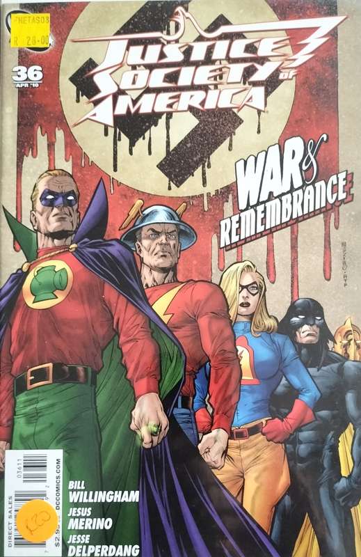 Vintage DC Comic - Justice Society America #36