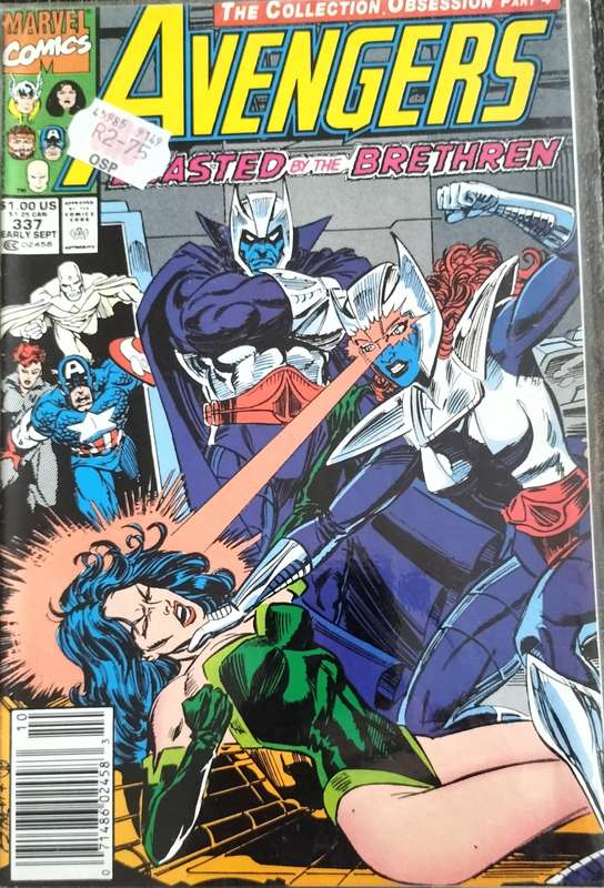 Vintage Marvel Comic - Avengers #337