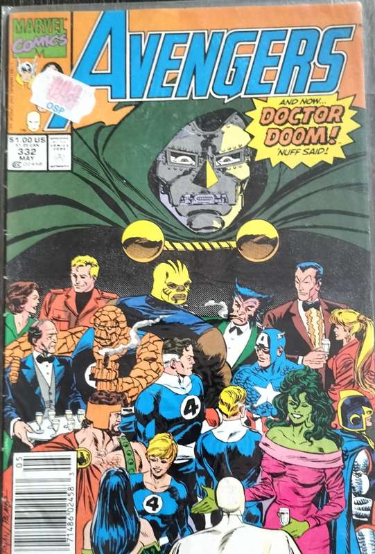 Vintage Marvel Comic - Avengers #332
