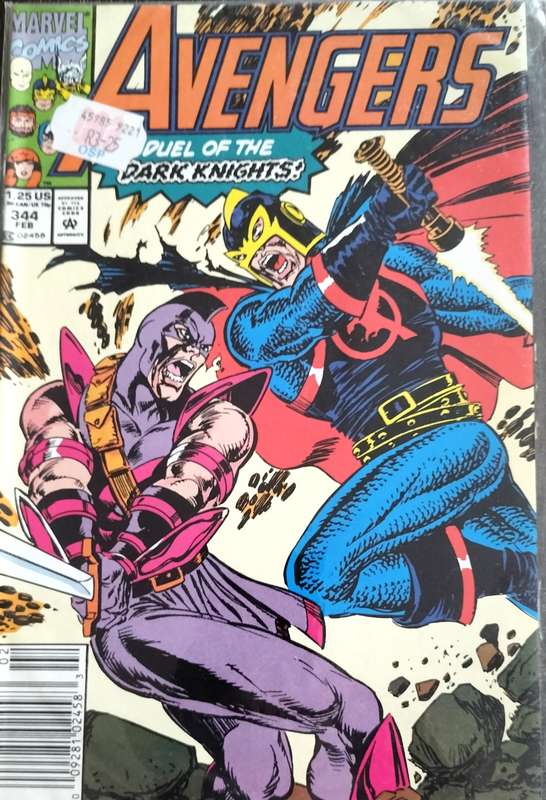 Vintage Marvel Comic - Avengers #344