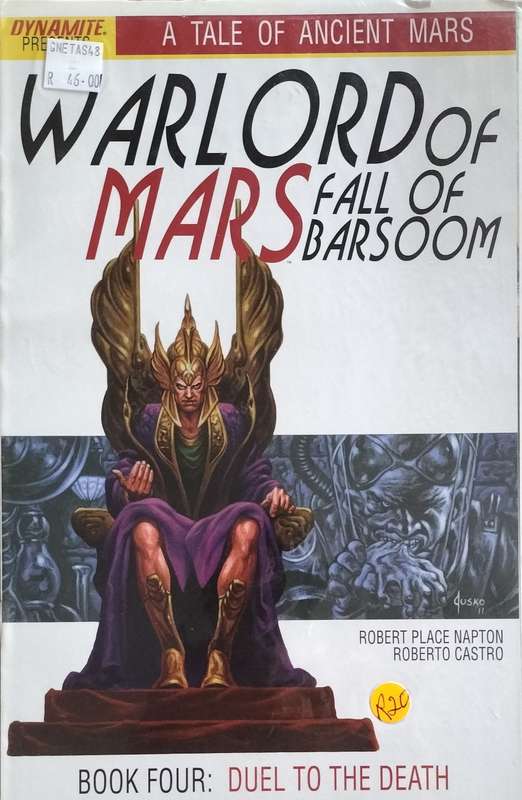 Vintage Dynamite Comic - Warlord of Mars - Book 4