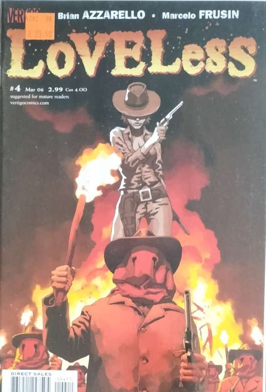 Vintage Vertigo Comic - Loveless #4