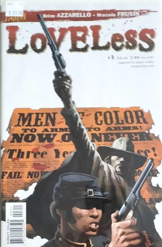 Vintage Vertigo Comic - Loveless #3