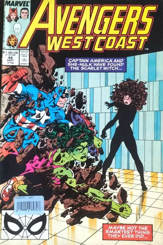 Vintage Marvel comic - Avengers West Coast