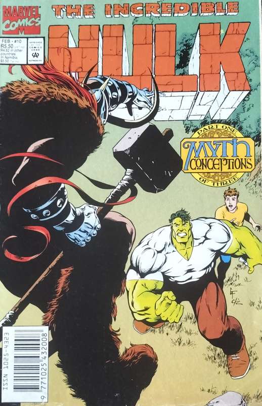 Vintage Marvel comic - Incredible Hulk