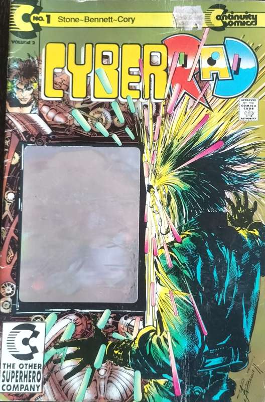 Vintage Continuity comic - CyberRad