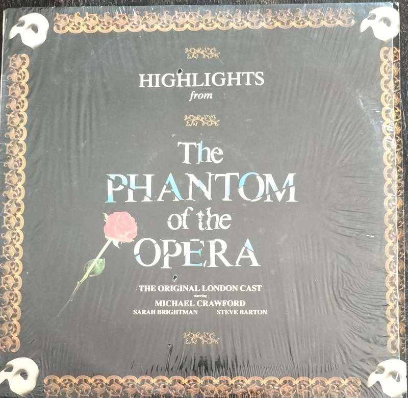 Vintage LP / Vinyl / Record - The Phantom of the opera (soundtrack)