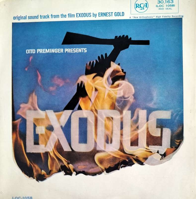 Vintage LP / Vinyl / Record - Exodus (soundtrack)