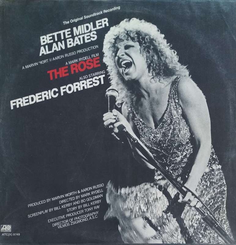 Vintage LP / Vinyl / Record - Bette Midler - The Rose  (soundtrack)