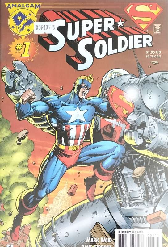 Vintage Amalgam Comic - Super Soldier #1