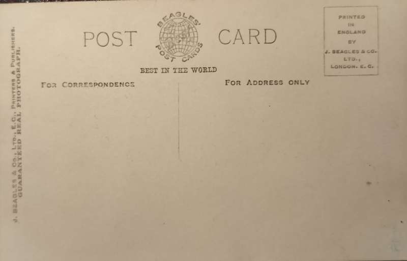 Vintage Post Card - British - London Ambulance
