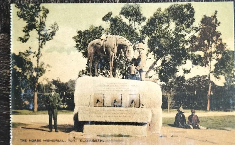 Vintage picture post card - South Africa - Port Elizabeth (unused - from booklet))