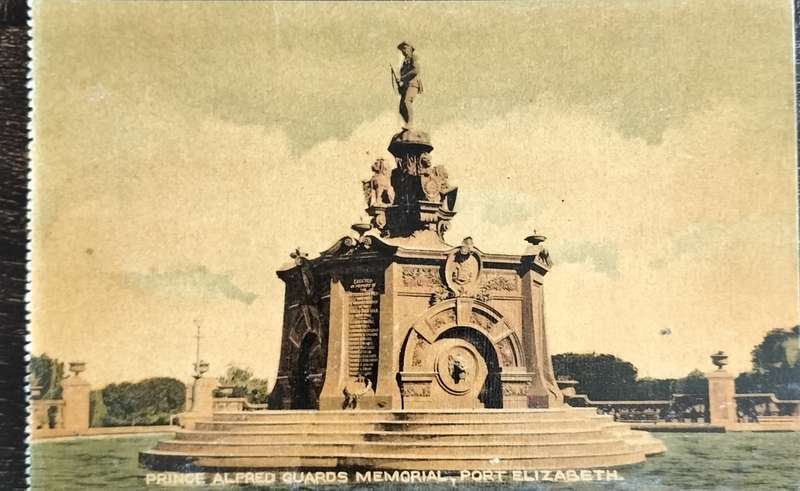 Vintage picture post card - South Africa - Port Elizabeth (unused - from booklet))