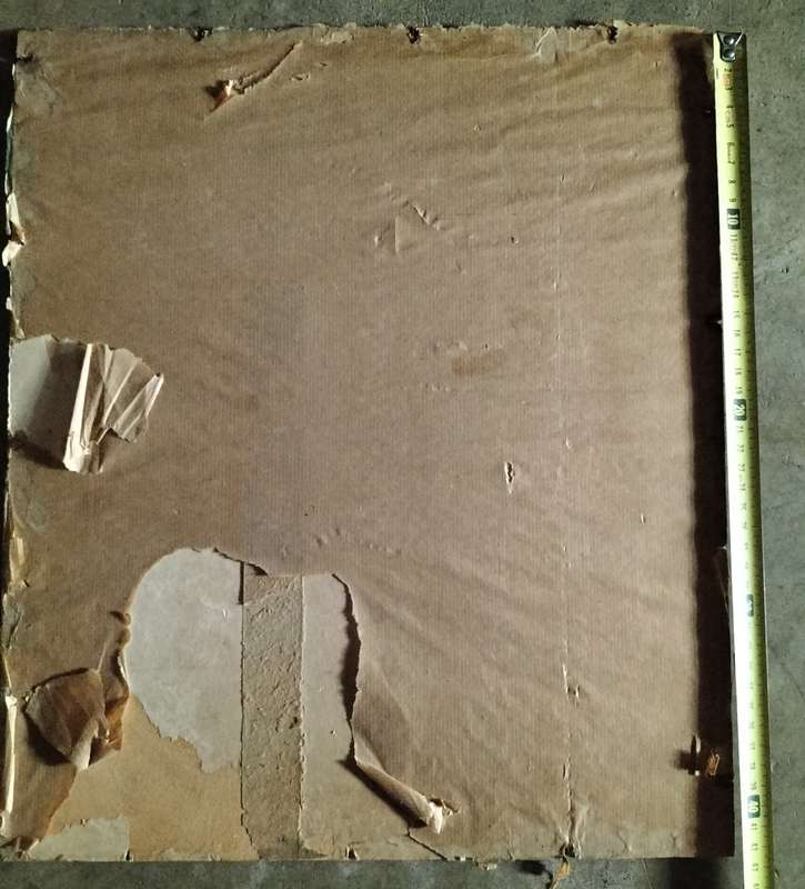 Vintage Cadbury advertising sign (partially cut)