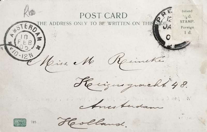 Vintage post card - South Africa - Rustenburg. Used - 1905