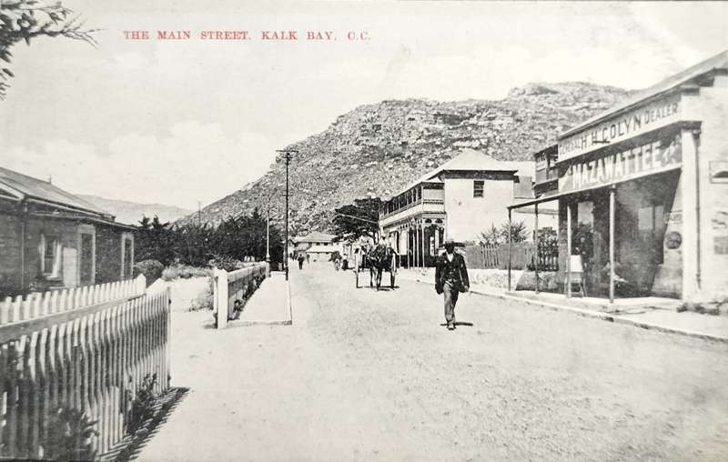 Vintage post card - South Africa - Kalkbay