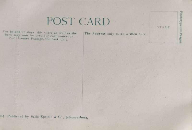 Vintage postcard: Anglo-Boer War (Kroonstad Boer Leaders)