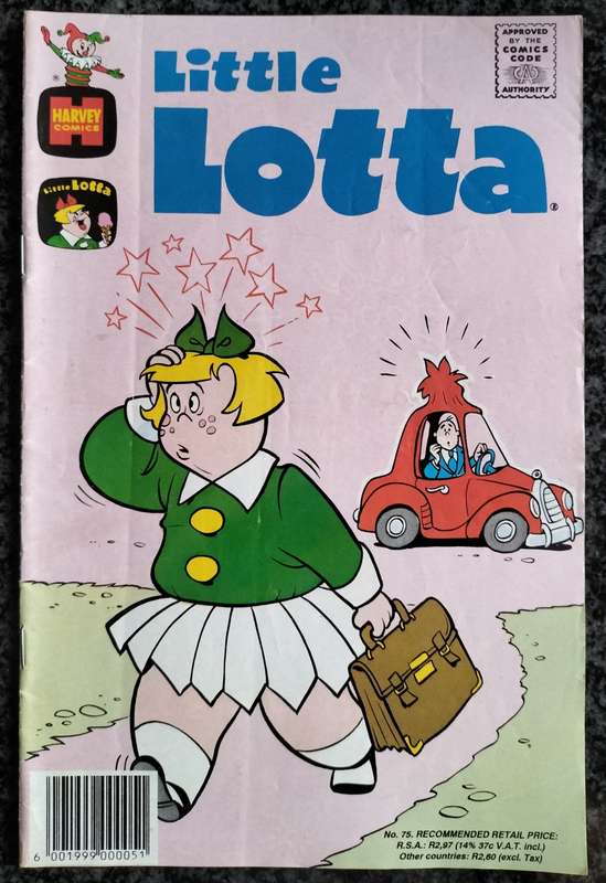 Vintage comic - Little Lotta