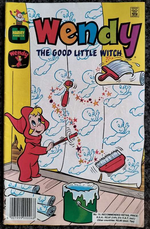 Vintage comic - Wendy - The good little witch