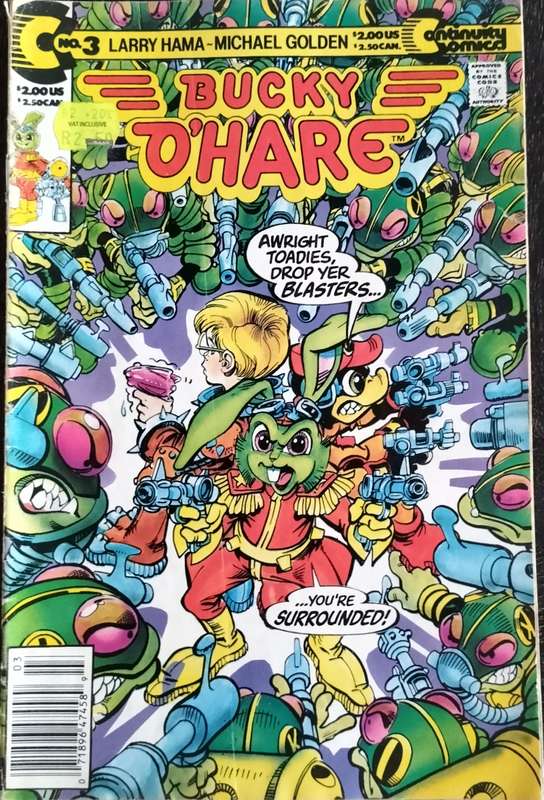 Vintage Continuity comic - Bucky O`Hare #3