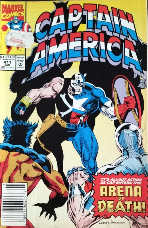 Vintage Marvel comic -  Captain America #411