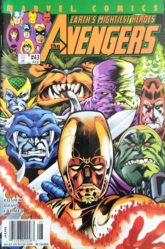 Vintage Marvel Comic - Avengers #43