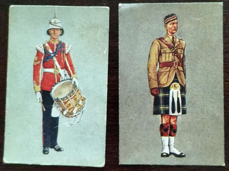 South African Defence - Incomplete set of Cigarette Cards (x44)