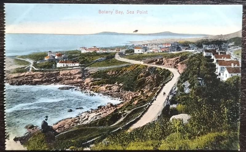 Vintage post card - South Africa - Botany Bay - Sea Point - Cape Town