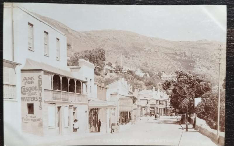 Vintage post card - South Africa - Simonstown