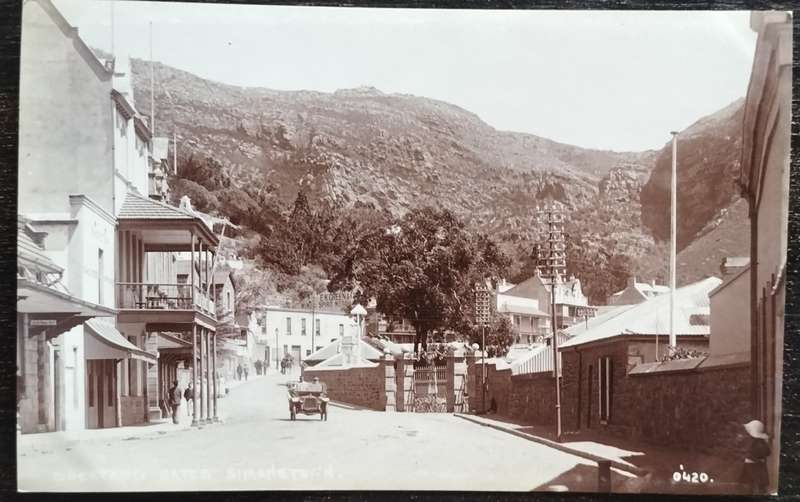 Vintage post card - South Africa - Simonstown