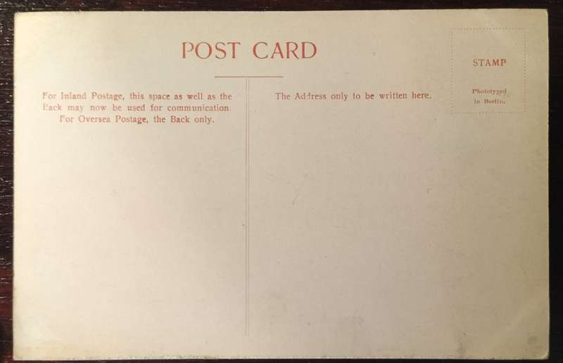 Vintage post card - South Africa - Transvaal - Venterskroon (Rare view)