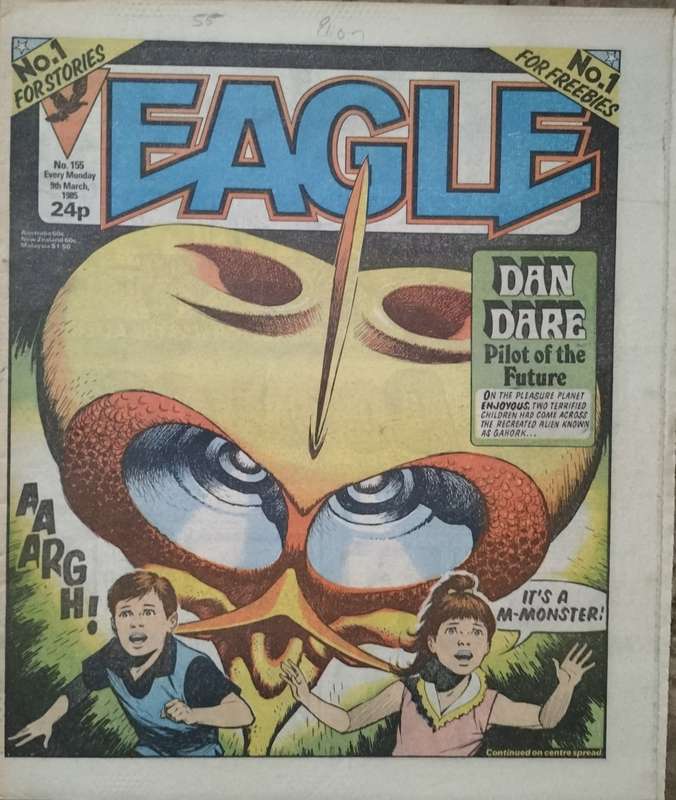 Vintage Comics - Eagle (x4) 1985