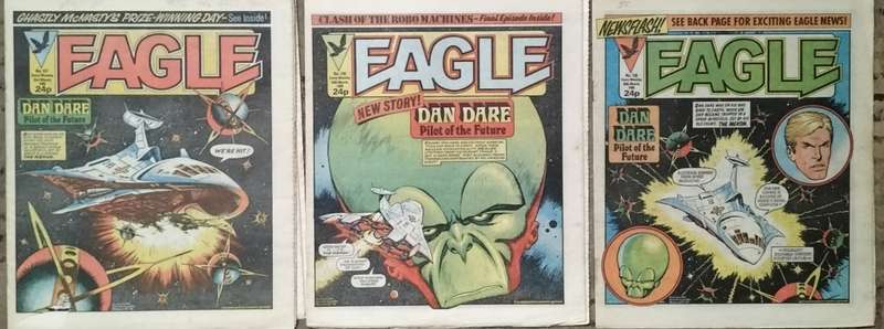 Vintage Comics - Eagle (x4) 1985