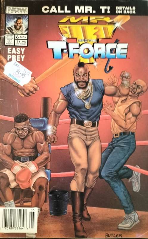 Vintage NOW comic - Mr T and the T-Force