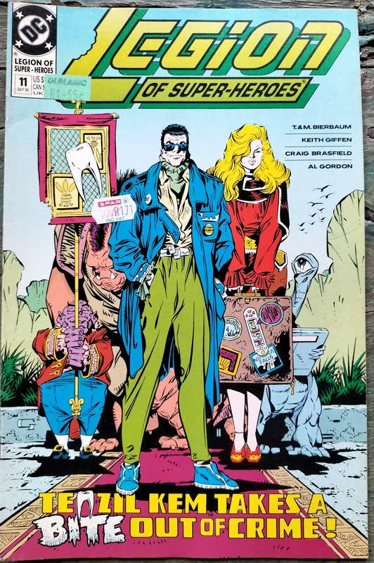 Vintage DC Comic - Legion of super heroes