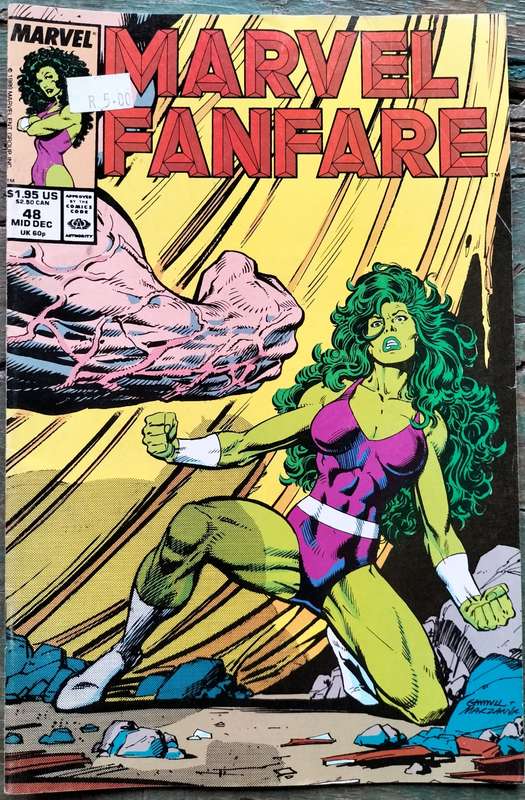 Vintage Marvel Comic - Marvel Fanfare