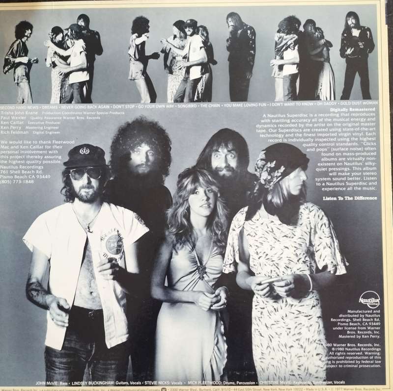 Vintage Vinyl / LP / Record - Fleetwood Mac - Rumours (SuperDiscs)