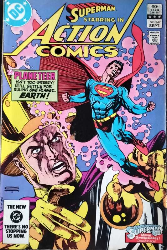 Vintage DC Comic - Superman (Action Comics)