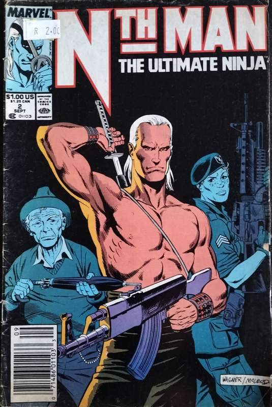 Vintage Marvel Comic - Nth Man - the ultimate Ninja
