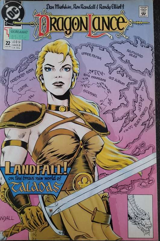 Vintage DC Comic - Dragon Lance