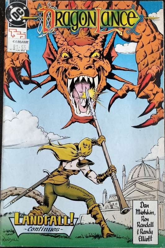 Vintage DC Comic - Dragon Lance