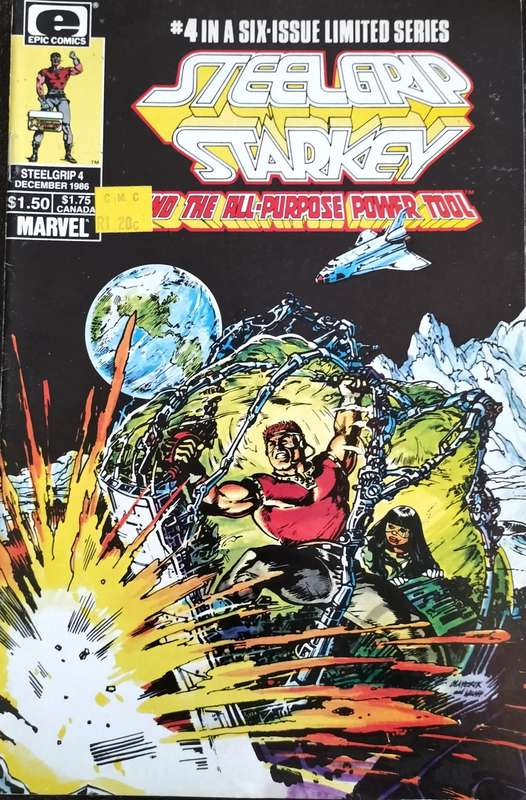 Vintage Epic Comic - Steel Grip Starkey (No 4 of 6)