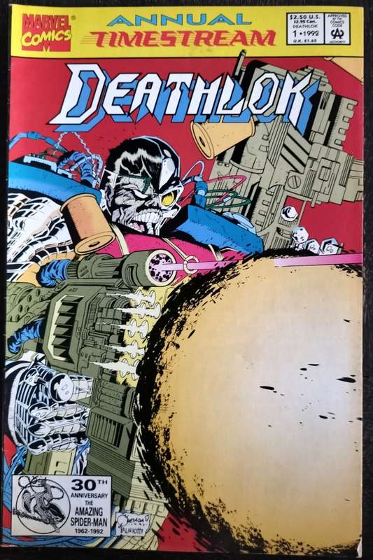 Vintage Marvel Comic: Deathlok - Annual Timestream